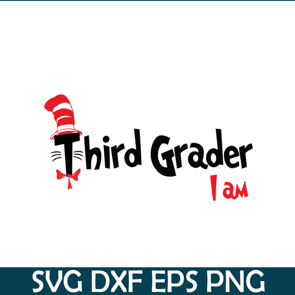 DS105122398-Third Grader SVG, Dr Seuss SVG, Dr Seuss Quotes SVG DS105122398.png