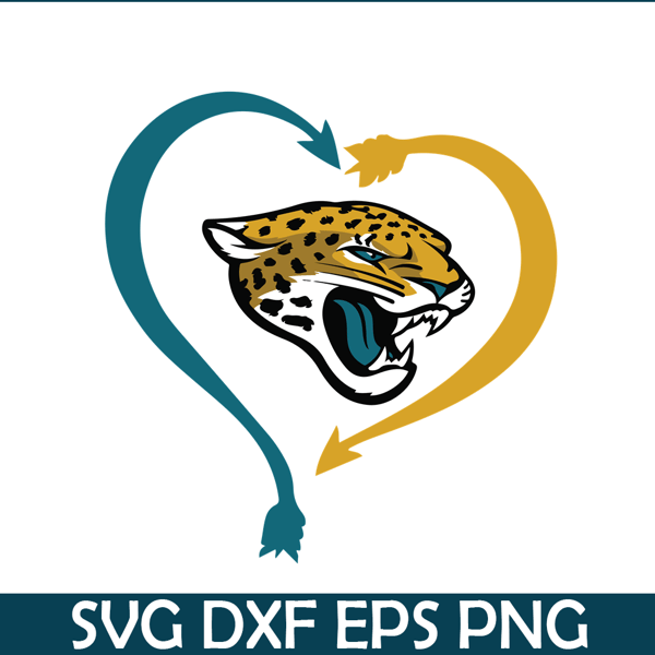 NFL125112310-Tiger Jaguars NFL SVG PNG EPS, American Football SVG, National Football League SVG.png