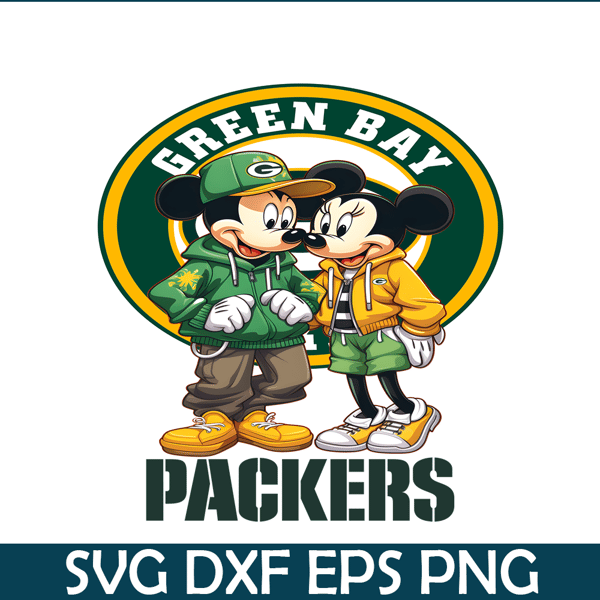 NFL231123132-Mickey Green Bay Packers PNG, Football Team PNG, NFL PNG.png