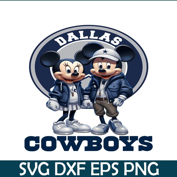 NFL231123142-Mickey Dallas Cowboys PNG, Football Team PNG, NFL PNG.png