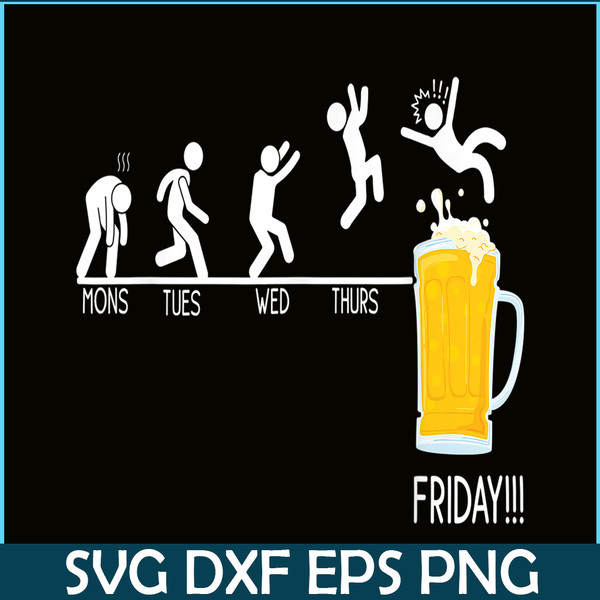 BEER28102356-Drinking Beer On Friday PNG Beer And Friday PNG Happy Beer Time PNG.png