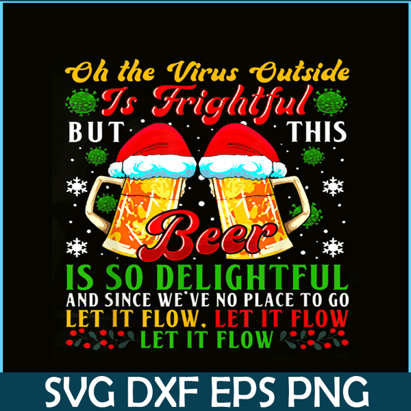BEER28102357-Beer Is So Delightful PNG Beer Santa PNG Christmas Beer PNG.png