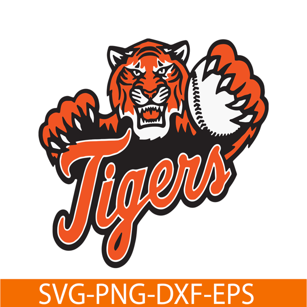 MLB01122365-Detroit Tigers The Angry Tiger SVG, Major League Baseball SVG, MLB Lovers SVG MLB01122365.png