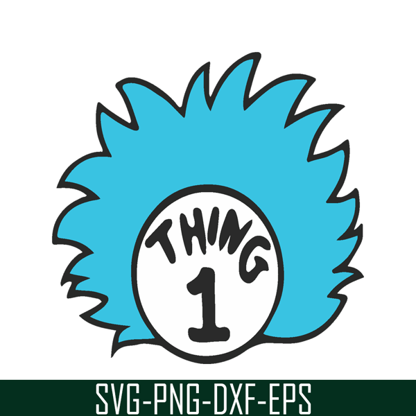 DS205122399-Thing 1 Head SVG, Dr Seuss SVG, Cat In The Hat SVG DS205122399.png