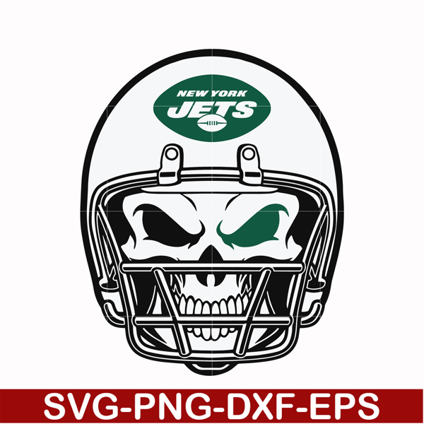 NFL24102010L-New York Jets skull svg, Jets skull svg, Nfl svg, png, dxf, eps digital file NFL24102010L.jpg