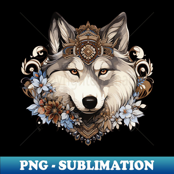 IF-3551_Art Nouveau Design of Siberian Husky Dog 2340.jpg