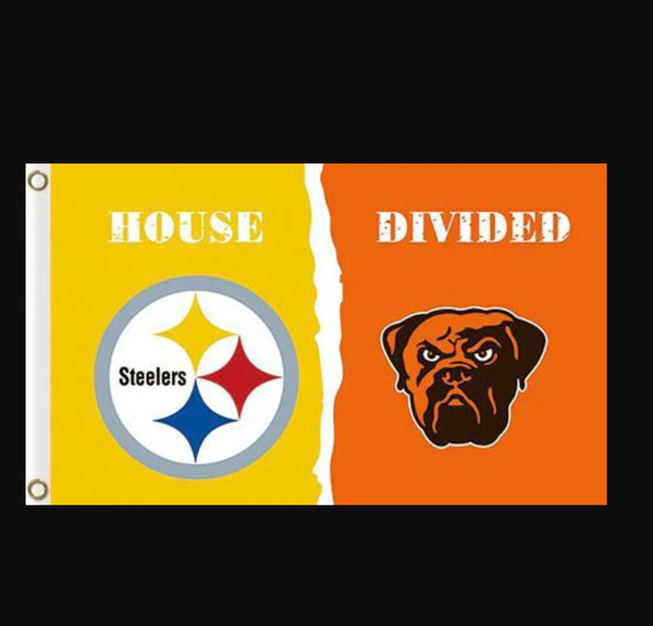 Pittsburgh Steelers and Cleveland Browns Divided Flag 3x5ft.png