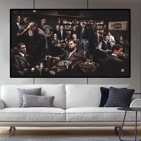 180 Peaky Blinders movie character canvas, the wolf of wall street, scarface, the godfather, Blockbusters poster print, movie canvas.jpg