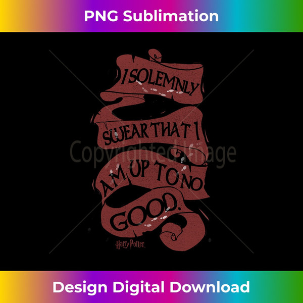 Harry Potter I Solemnly Swear That I Am Up To No Good Long Sleeve 1 - Modern Sublimation PNG File