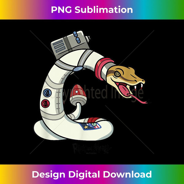 Rick And Morty Space Snake Logo - PNG Transparent Sublimation File