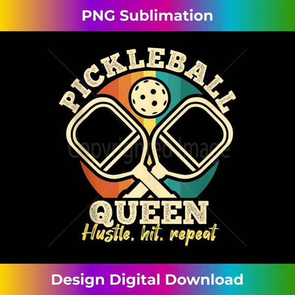 Pickleball queen  2 - Modern Sublimation PNG File