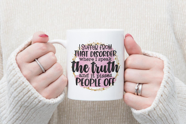 I Suffer From Disorder Mug And Coaster Gift Set Funny Office Coffee Cup Gifts.jpg