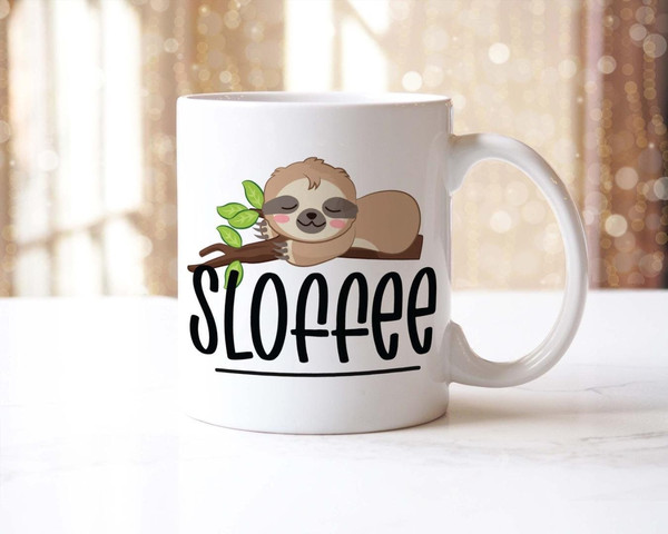 Sloffee Mug And Coaster Gift Set Cute Sloth Funny Coffee Mug Tea Coffee Cup Gift.jpg