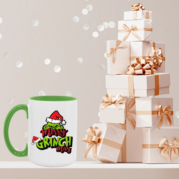 Merry Grinchmas Mug - Grinch Mug - Christmas Mug - Christmas Gift for Her - Christmas Gift For Him.jpg