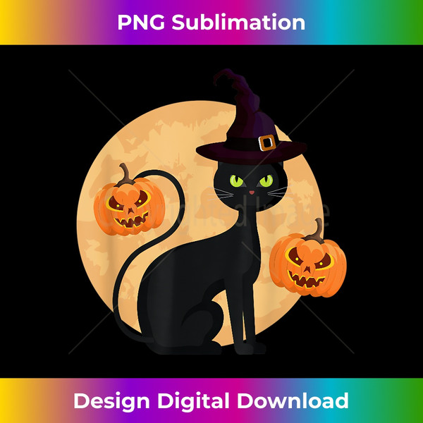 NN-20231129-1217_Cat with witch hat Pumpkin Moon Halloween Costume Kitty 0399.jpg