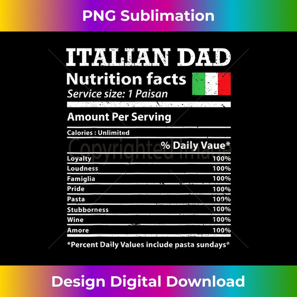 AC-20231130-1536_Funny Proud Italian Dad Nutrition Facts Paisan Loyalty Amore 0917.jpg