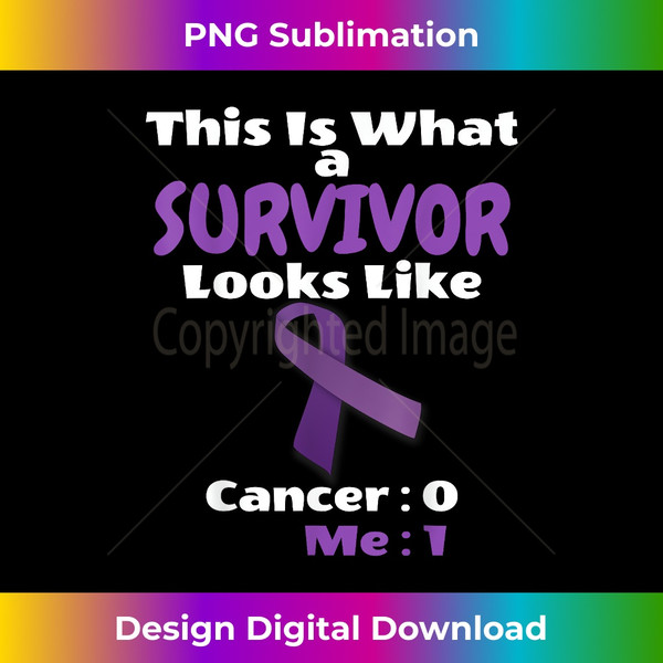JD-20231130-6014_What a Cancer Survivor Looks Like T-shirt Purple Ribbon Tee 2267.jpg