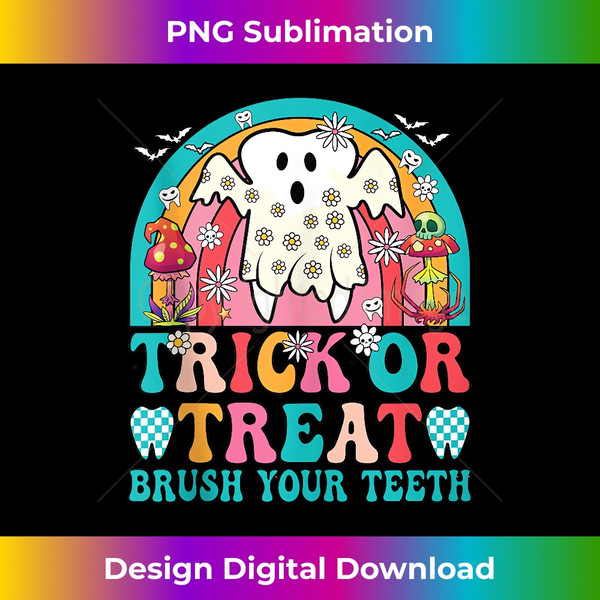 PA-20231211-1231_Trick Or Treat Brush Your Teeth Boo Ghost Halloween Dentist Tank Top 1235.jpg