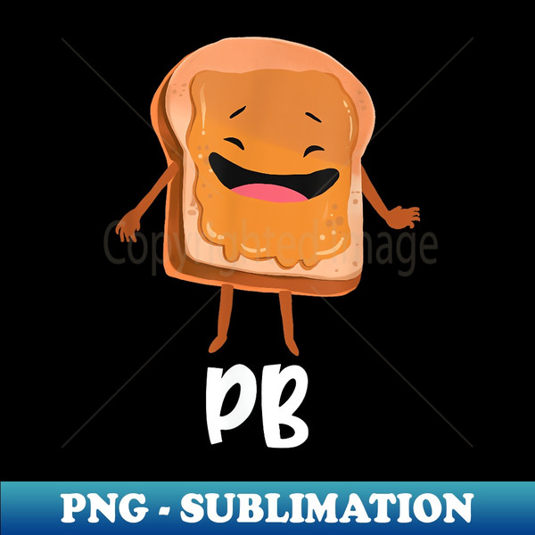 Peanut Butter Costumes Halloween Matching Couple Pajamas - PNG Sublimation Digital Download