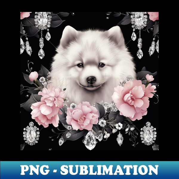 Royal Samoyed - Premium PNG Sublimation File