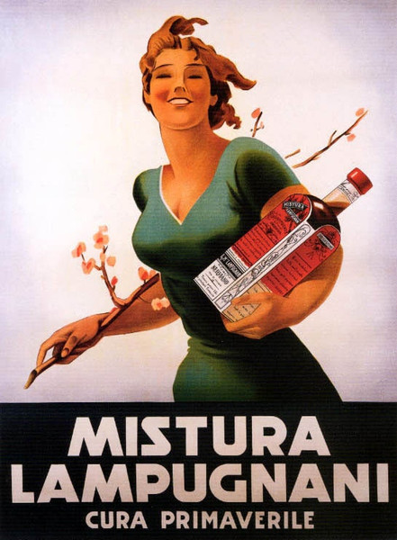 Mistura Lampugnani Plant Tonic Spring Health Glow Italian Vintage Poster Repro.jpg