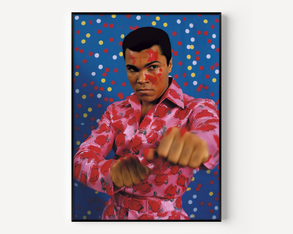 Muhammad Wall Art Ali Print Famous Photography Man Painting Vintage Photograph Portrait of Famous Colorful Poster of Man-3.jpg