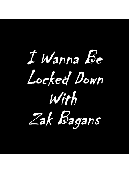 I Wanna Be Locked Down With Zak Bagans Chiffon Top.png