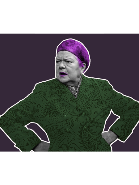 Ena Sharples Fitted V-Neck .png