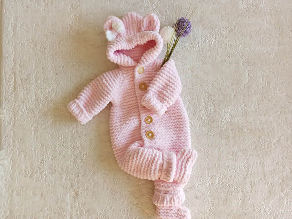 Cute Pink Plush Handmade Teddy Bear  (1).jpg