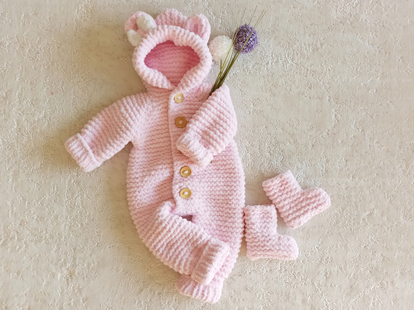 Cute Pink Plush Handmade Teddy Bear  (4).jpg