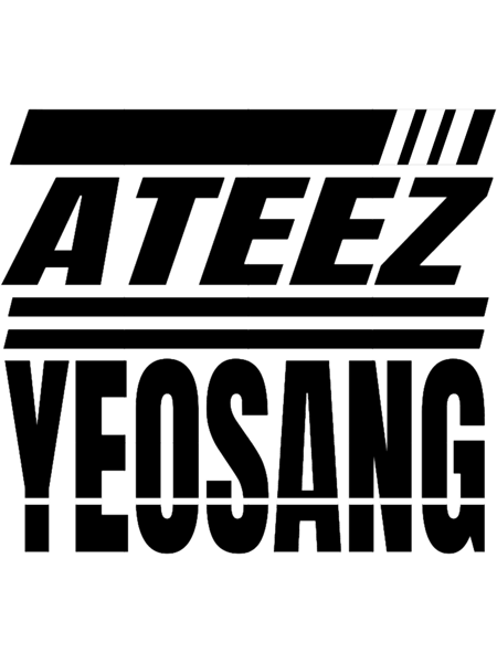 ATEEZ Atiny KPOP Kang Yeosang Yeo-Sang Logo Fan Design .png