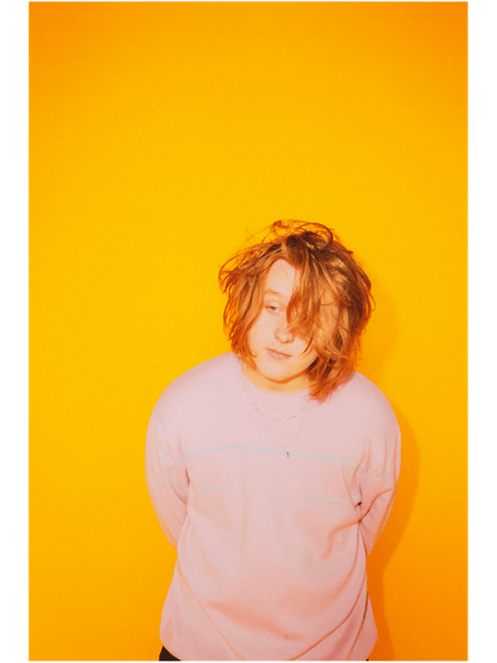 Lewis Capaldi Orange Photo Portrait Long .png