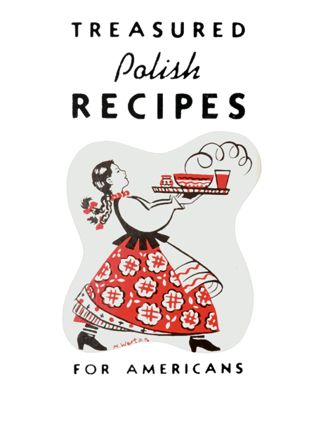Treasured Polish Recipes Vintage Cookbook Cover (1967).png