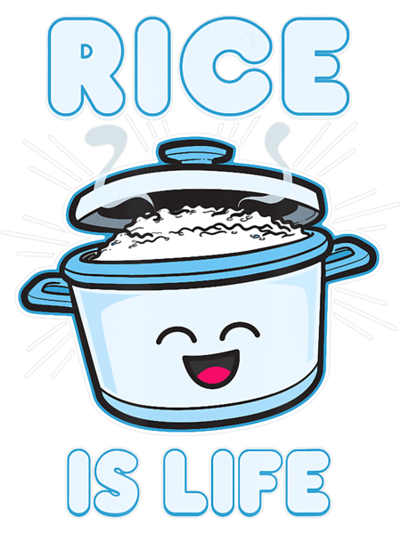 Rice Is Life Filipino Food Philippines Kawaii Top.png