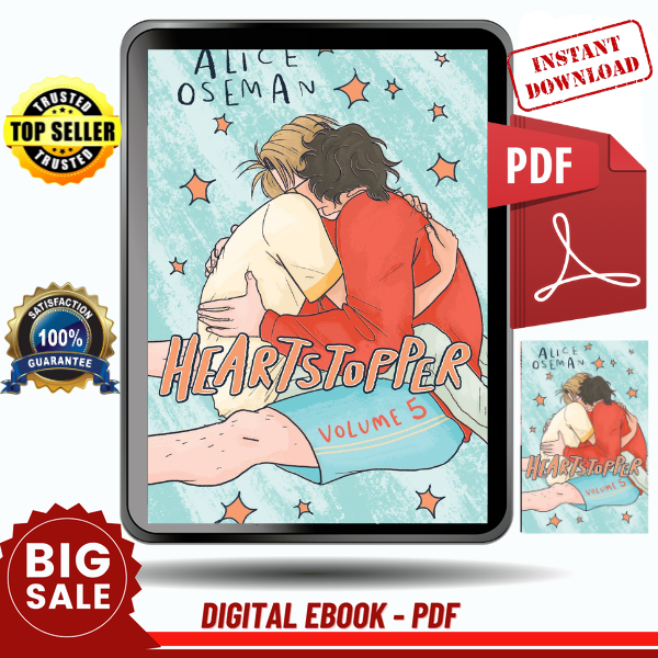 Heartstopper volume 5 _ A Graphic Novel by Alice Oseman - Instant Download, Etextbook, Digital Books PDF book, E-book, Ebook, eTextbook, PDF ebook download, Ebo