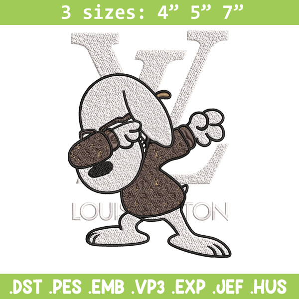 Dog louis vuitton Embroidery Design, LV Embroidery, Brand Embroidery, Embroidery File, Logo shirt, Digital download.jpg