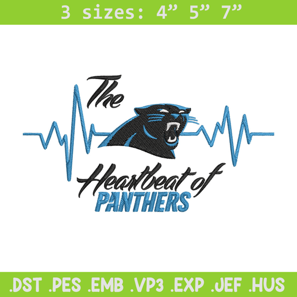 The heartbeat of Carolina Panthers embroidery design, Carolina Panthers embroidery, NFL embroidery, sport embroidery..jpg