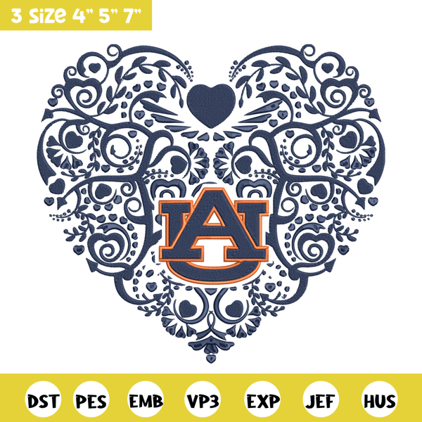 Auburn Tigers heart embroidery design, Sport embroidery, logo sport embroidery, Embroidery design,NCAA embroidery.jpg