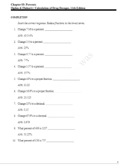 Calculation of Drug Dosages 11th Edition by Sheila J. Ogden Text Bank  All Chapters Included (5).png