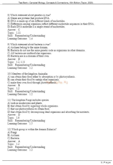 Campbell Biology-Concepts & Connections, 10th Edition by Martha R. Taylor Test Bank  All Chapters Included (1).png