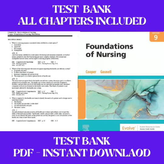 Foundations and Adult Health Nursing, 9th Edition Cooper Test Bank All Chapters Included (2).png