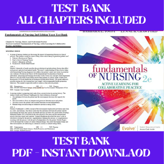 Fundamentals Active Learning for Collaborative Practice of Nursing 2nd Edition Yoost Test Bank  All (3).png