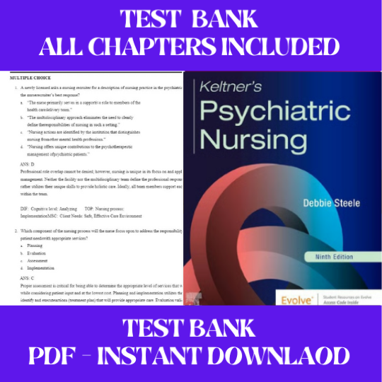 Keltners Psychiatric Nursing 9th Edition by Debbie Steele Test Bank  All Chapters Included (2).png