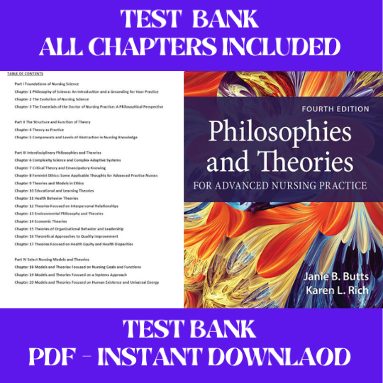 Philosophies and Theories for Advanced Nursing Practice 4th Edition by Janie B. Butts Test Bank  A (3).png