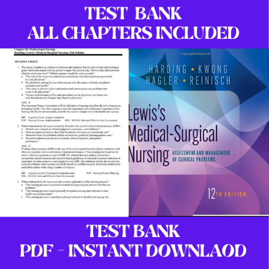 Test Bank Lewiss Medical Surgical Nursing All Chapters Included 12th Edition Harding (1).png