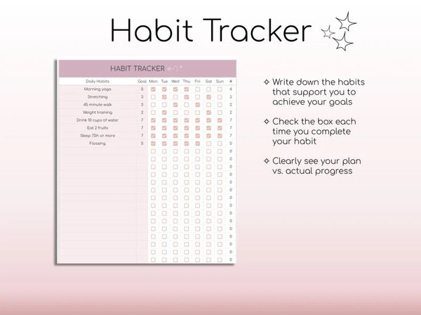 Weight Loss  Fitness Tracker  Google Sheets Calorie Tracker  Meal Planner  Habit Tracker  Digital Workout Planner (7).JPG