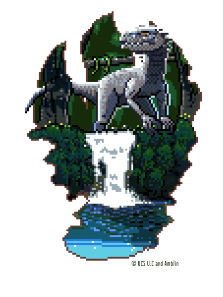 Indominus Rex Retro Pixel Art.png