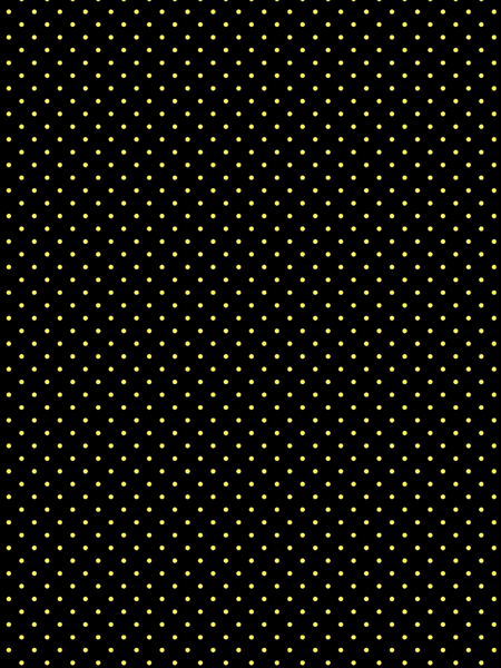 Extra Small Lemon Yellow on Black Polka Dots Graphic .png