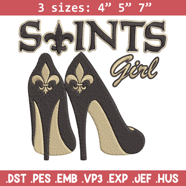 Girl New Orleans Saints embroidery design, New Orleans Saints embroidery, NFL embroidery, logo sport embroidery..jpg