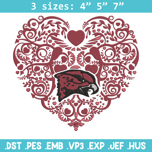 Eastern Shore heart embroidery design, Sport embroidery, logo sport embroidery, Embroidery design,NCAA embroidery.jpg